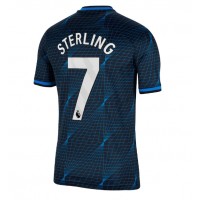 Koszulka piłkarska Chelsea Raheem Sterling #7 Strój wyjazdowy 2023-24 tanio Krótki Rękaw